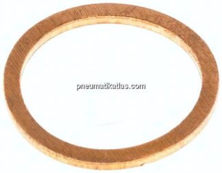 Dichtring aus Kupfer, für G 3/8" (17,2x20,9x1,5 mm)