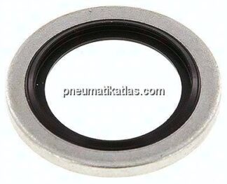 Hydraulik-Dichtring mit NBR-Einlage, für Gewinde G 3/8"