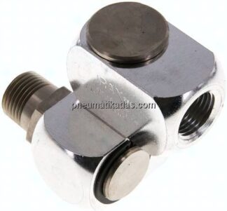 Drehgelenk 2-fach R 1/2" (konisch)(IG)-R 1/2"(AG)