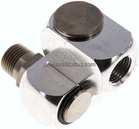 Drehgelenk 2-fach R 1/2" (konisch)(IG)-R 1/2"(AG)