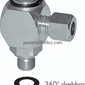 HD-Winkel-Einschraub-Drehverschraubung M 12x1,5-8 L (M14x1,5)