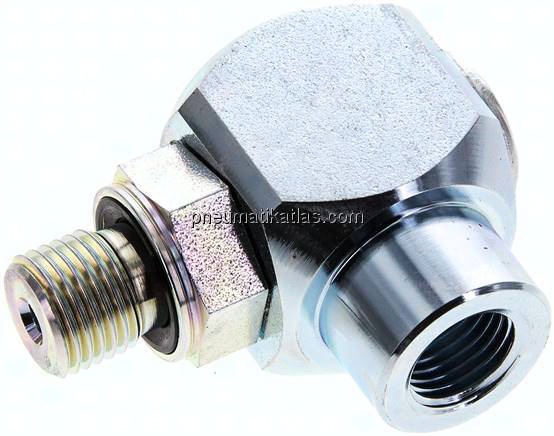 Hochdruck-Winkel-Drehgelenk G 1/4" Stahl verzinkt