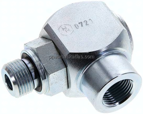 Hochdruck-Winkel-Drehgelenk G 3/8" Stahl verzinkt