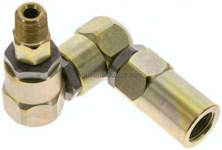 Z (3 Achsen)-Drehverschraubung NPT 3/8"(AG)-NPT 1/2"(IG)