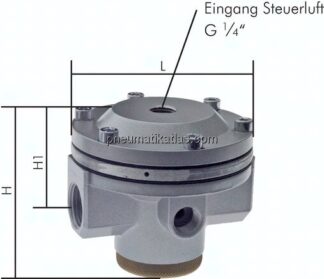 STANDARD Druckregler (Volumenbooster) G 1-1/4", Standard 7