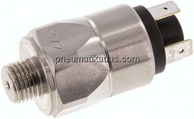 Edelstahl-Druckschalter 10 - 100 bar, G 1/4"