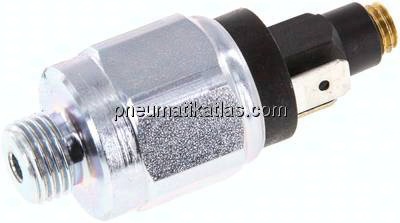 Druckschalter, Stahl verzinkt 1 - 10 bar (Öffner), G 1/4"