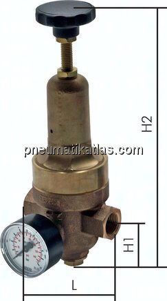 Hochdruck-Druckminderer G 1-1/4" 1,5 - 20 bar