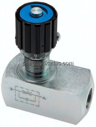 Hydraulik-Drosselrückschlagventil G 1"