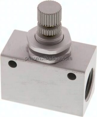 Block-Drosselrückschlagventil, G 1/2", Kompakt