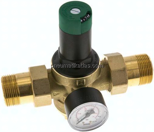 Druckminderer für Trinkwasser R 1-1/4", 1,5 - 6 bar, DVGW