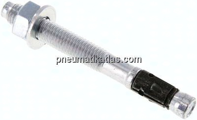 FISCHER Schwerlastanker FAZ II Plus 12x10mm, 110mm lang, Stahl verzinkt