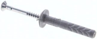 FISCHER Nageldübel 6x40, 100er Pack, mit flachem Rand (Pilzkopf 13 mm)