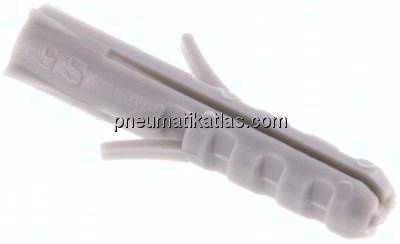 FISCHER Dübel, S 5, 100er Pack