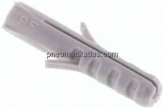 FISCHER Dübel, S 6, 100er Pack