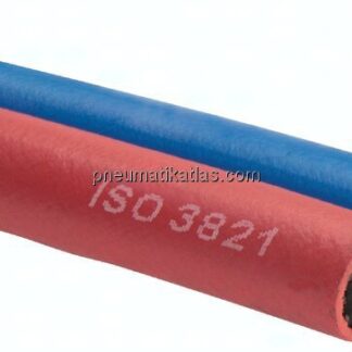 Zwillings-Schlauch DIN EN ISO 3821(EN559) 6,3 (1/4") x 3,5 & 6,3 (1/4") x 3,5mm
