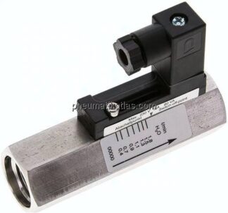 Durchflusswächter G 1/2", 0,4 - 1,8 l/min, 1.4571