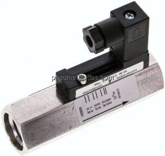 Durchflusswächter G 1/2", 0,8 - 3,2 l/min, 1.4571