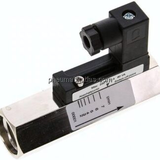 Durchflusswächter G 1/2", 2 - 7 l/min, Messing vernickelt