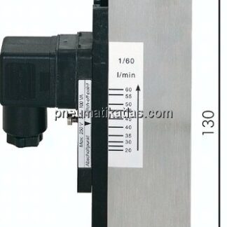 Durchflusswächter G 1", 15 - 45 l/min, 1.4571