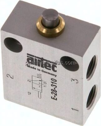 3/2-Wege (NC) Endschalter mit Nocke, G 1/8"