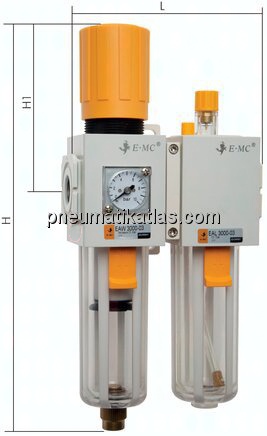 Eco-Line Wartungseinheit, G 3/8", Ablass automatisch