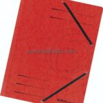 HERLITZ Eckspannermappe rot, ohne Einschlagklappen, 5er Pack