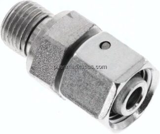 Einstellb. Schneidringverschr. G 1/4"-10 L, Stahl verzinkt