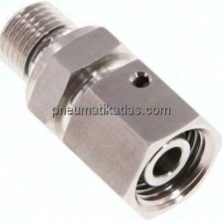 Einstellb. Schneidringverschr. G 1/4"-10 L, 1.4571