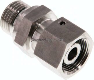 Einstellb. Schneidringverschr. G 1/2"-14 S, 1.4571