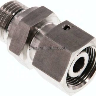 Einstellb. Schneidringverschr. G 1/2"-14 S, 1.4571