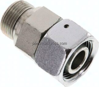 Einstellb. Schneidringverschr. G 3/4"-20 S, Stahl verzinkt