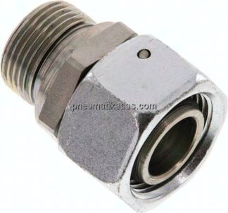 Einstellb. Schneidringverschr. G 3/4"-22 L, Stahl verzinkt