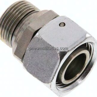 Einstellb. Schneidringverschr. G 3/4"-22 L, Stahl verzinkt