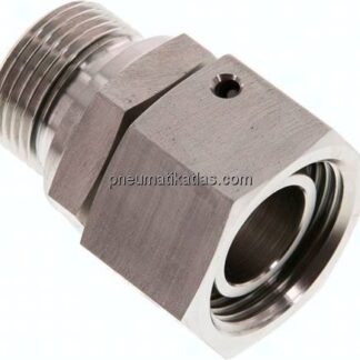 Einstellb. Schneidringverschr. G 3/4"-22 L, 1.4571