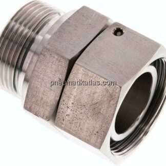 Einstellb. Schneidringverschr. G 1-1/4"-35 L, 1.4571