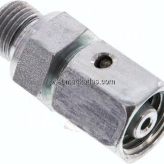 Einstellb. Schneidringverschr. G 1/8"-6 L, Stahl verzinkt