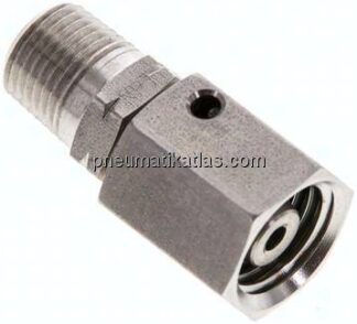 Einstellb. Schneidringverschr. 6 L-NPT 1/8", 1.4571