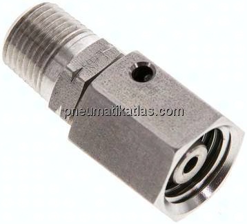 Einstellb. Schneidringverschr. 6 L-NPT 1/8", 1.4571