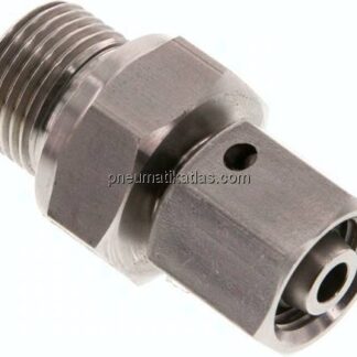 Einstellb. Schneidringverschr. G 3/8"-8 L, 1.4571