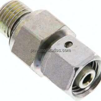 Einstellb. Schneidringverschr. G 1/4"-8 L, Stahl verzinkt