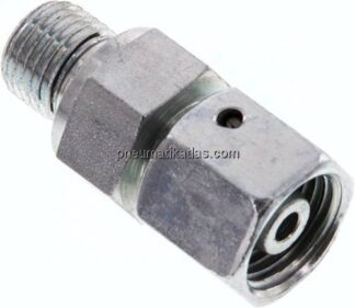 Einstellb. Schneidringverschr. G 1/4"-8 S, Stahl verzinkt