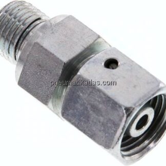Einstellb. Schneidringverschr. G 1/4"-8 S, Stahl verzinkt