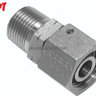 Einstellb. Schneidringverschr. 35 L-NPT 1-1/4", 1.4571