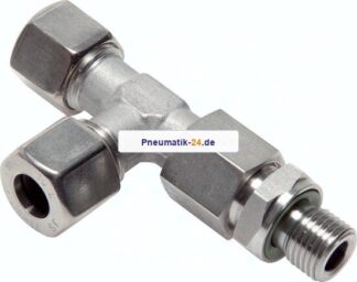 Einstellb. L-Schneidringverschraubung G 1/2"-15 L (M22x1,5), 1.4571