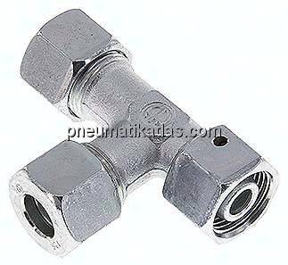 Einstellb. L-Schneidringverschraubung 12 S (M20x1,5), Stahl verzinkt