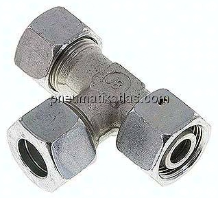Einstellb. L-Schneidringverschraubung 15 L (M22x1,5), Stahl verzinkt