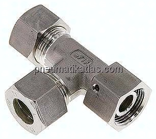 Einstellb. L-Schneidringverschraubung 15 L (M22x1,5), Klemmring 1.4571 (NC)