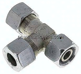 Einstellb. L-Schneidringverschraubung 16 S (M24x1,5), Stahl verzinkt