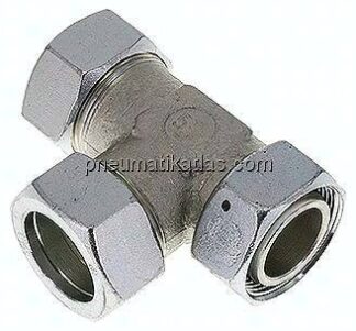 Einstellb. L-Schneidringverschraubung 35 L (M45x2), Stahl verzinkt